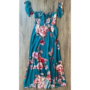 Band of Gypsies Long Floral Dress Size S